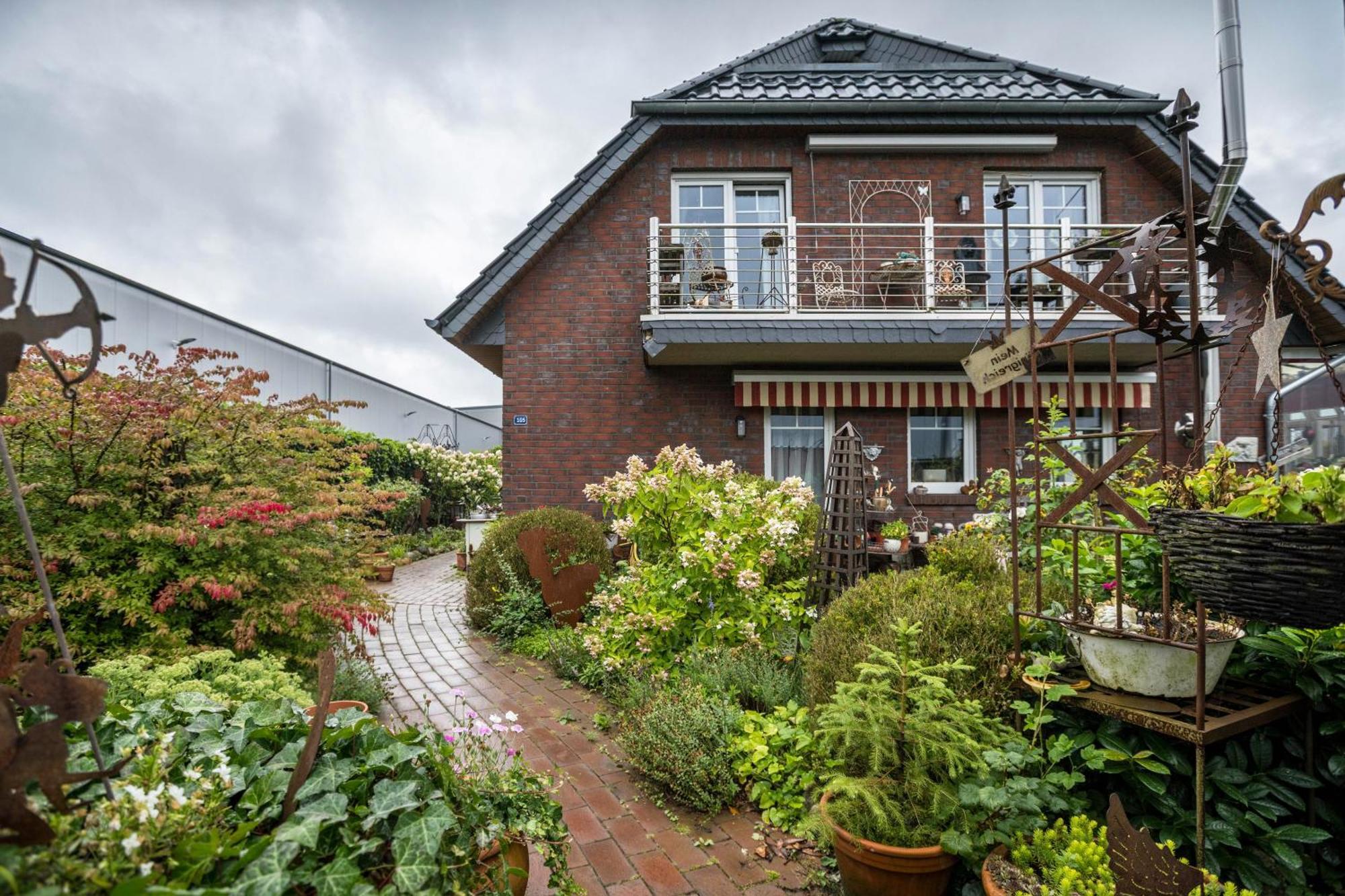 Die Kleine Oase 3 Im Wohnhaus Stuhr Exteriör bild